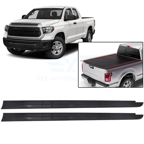 5'8 Bed Truck Bed Cap Molding Rail Cover Fit For 07-13 Chevy Silverado Black