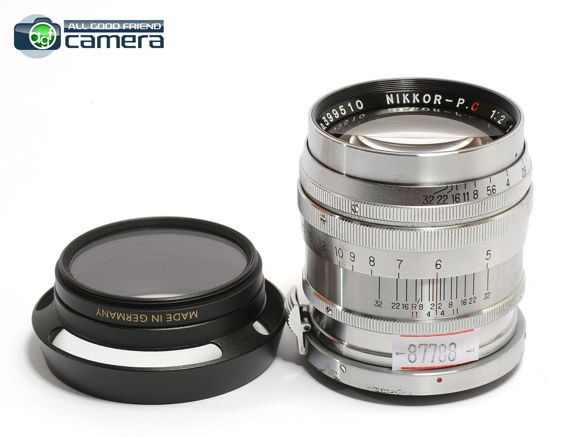 Nikon Nippon Kogaku Nikkor-P.C 8.5cm 85mm F/2 Lens for Nikon Nippon Kogaku Nikkor-P.C 8.5cm 85mm F/2 Lens for