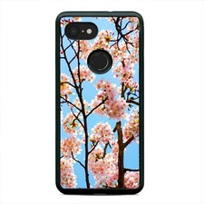 Cherry Blossom Flowers Garden Sunshine Case Cover For Google Pixel 3 3XL 2XL