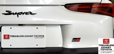 NEW OEM TOYOTA 2020 SUPRA REAR SUPRA & GR EMBLEMS | eBay