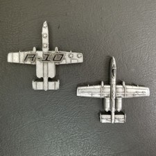 A-10 "Warthog" Thunderbolt II Military Aircraft Shaped Challenge Coin