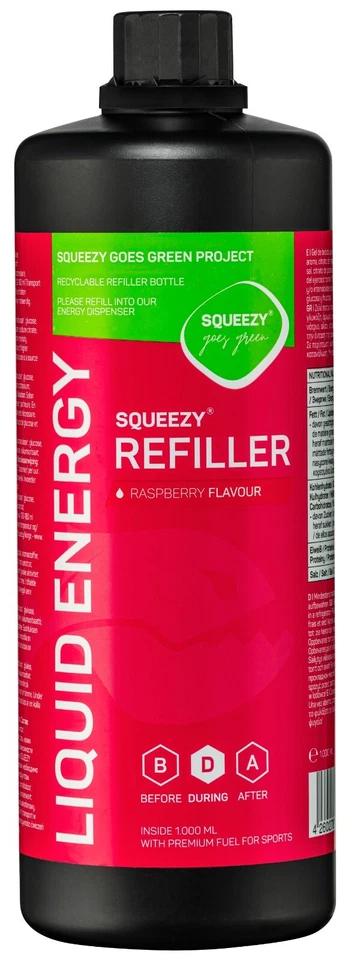 Squeezy Liquid Energy Gel Refiller 1000ml
