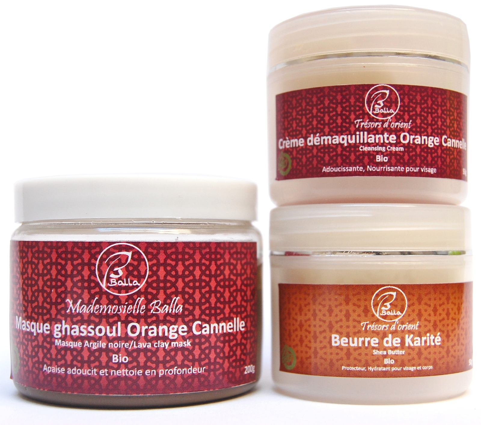 Kit beauté soin bio masque ghassoul et soin karité pour votre routine bien-être du dimanche
