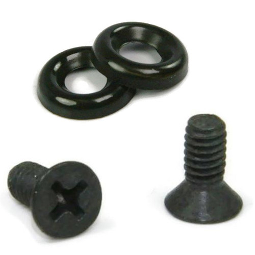 Black Oxide Stainless Steel Phillips Flat Head Machine Screw Kit w/ Cup
