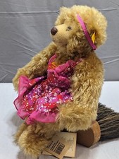 12" Steiff Snobby Golden Mohair Classic Teddy Bear 028267/35 Retired Tagged