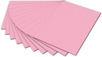 Folia 6126 - Fotokarton Rosa, 50 X 70 Cm, 300 G/Qm, 10 Bogen - Zum Basteln Und K