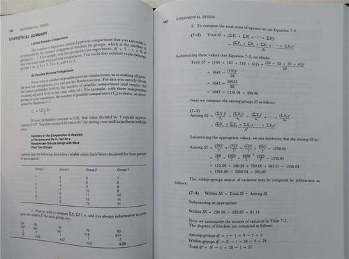 Experimental Psychology Methods of Research 4E McGuigan Plan Design Statistics - Picture 8 of 9