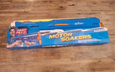 X-SHOT Mega Pulse Water Blaster Fullt Motorizer Water Blasters Motor Soakers NEW