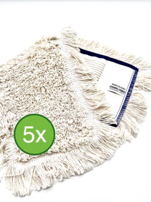 SKISUNO Mopp-Ersatzköpfe Baumwolle - Stark Saugfähig & Wiederverwendbar