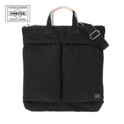 PORTER Yoshida NOIR 2WAY HELMET BAG 895-15156 Helmet Bag Made in