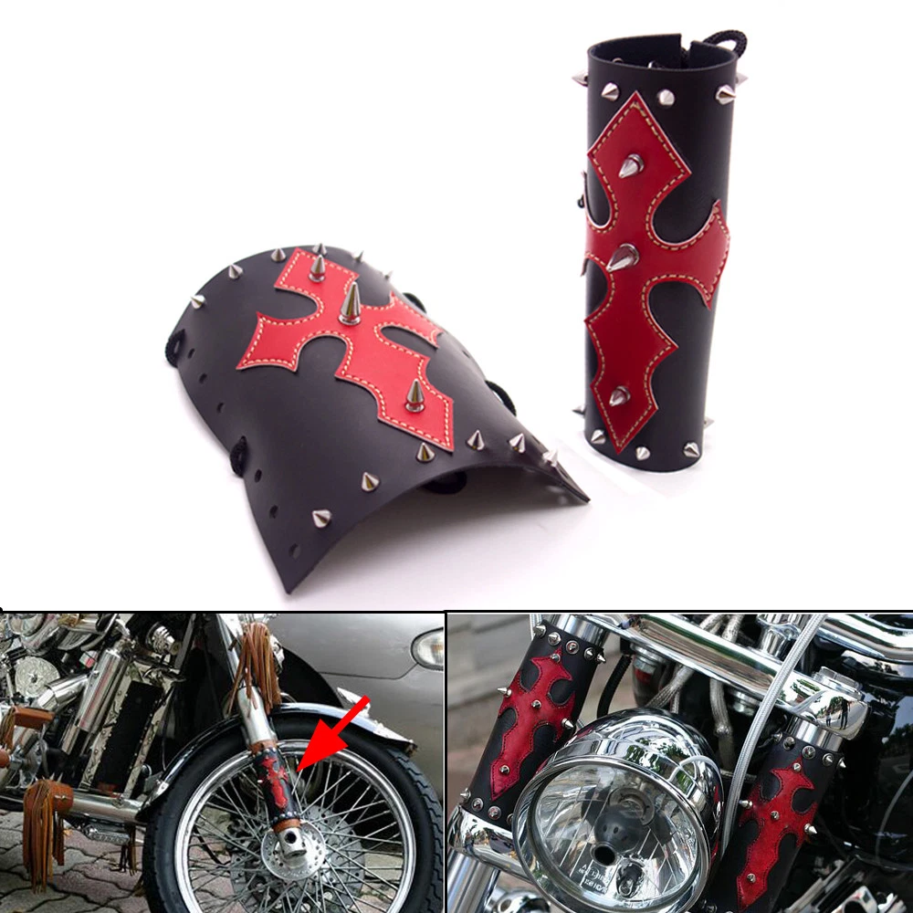 Leather fork covers deals