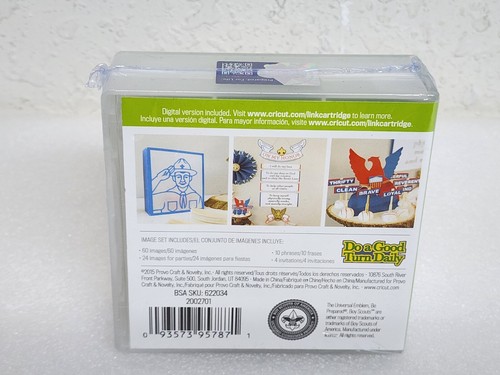 Cricut Cartridge Be Prepared For BOY SCOUTS - 100+ Unique Images - Picture 3 of 5