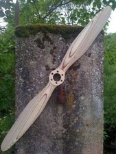 Schichtholz Deko 2-Blatt Propeller 100cm, Flugzeugpropeller Nachbau