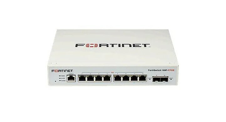 (ぬ12)Fortinet FS-108E Fortiswitch スイッチ Fortinet FortiSwitch FS-108F-FPOE Network switch + 3 year 24x7