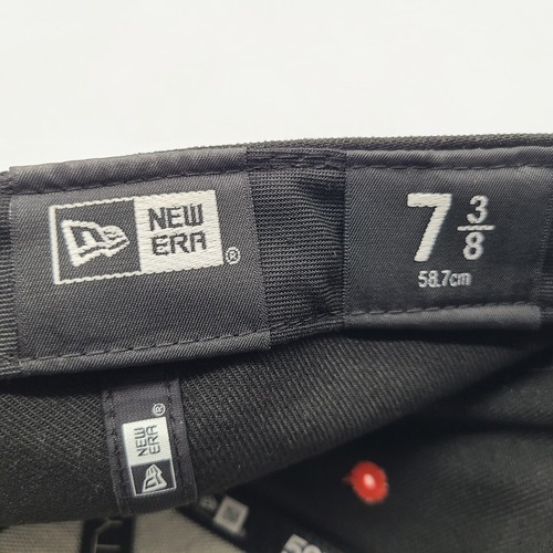 Delmarva Shorebirds schwarz New Era 59Fifty tailliert Größe 7 3/8 Mütze Kappe neu ohne Etikett - Bild 8 von 9
