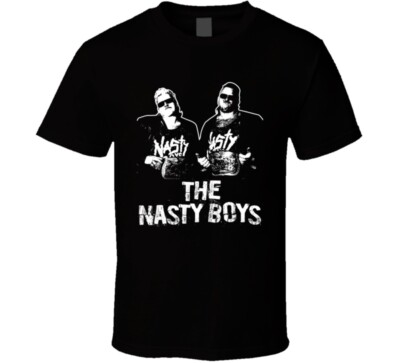 The Nasty Boys Retro Legends Of Wrestling Tag Team T Shirt