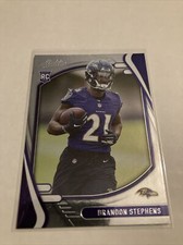 2021 Panini Absolute Football #195 Brandon Stephens Rc Ravens
