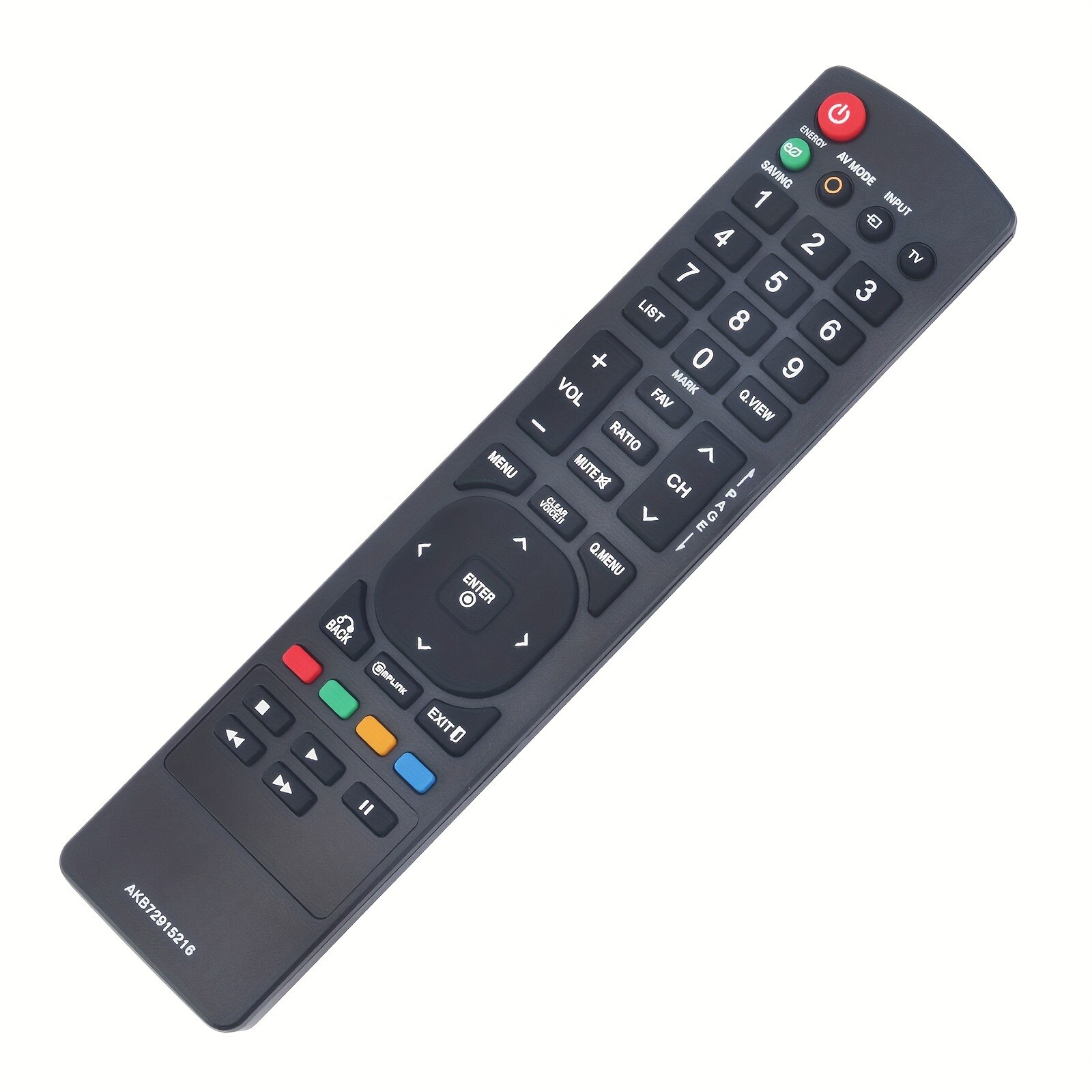 AKB72915216 Replaced Remote For LG TV 22LE5300 22LE6500 26LE5300 26LE6500