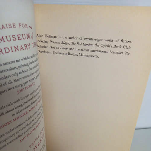 The Museum of Extraordinary Things Alice Hoffman Historical Romance, Mystery - Picture 8 of 8
