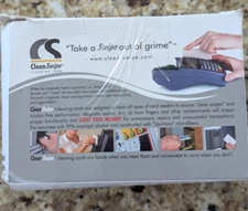 Slean Swipe Cleaning Card 50 Individually Wrapped Cleaning Cards ALCOHOL FREE