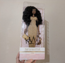 LAST Naturalistas Doll Dayna Gold Outfit 3C Curly Hair Cultural Doll like Barbie