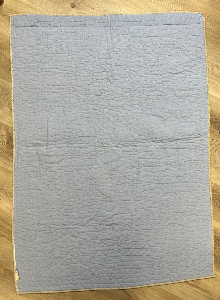 Edredón acolchado para colgar en la pared deportes 49 X 36 pulgadas POTTERY BARN cuna Foto 4 de 4