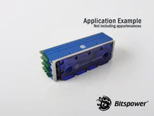 Bitspower Universal RAM Module Water Cooling Set For 4 Banks 4-DIMMs BP-RAMS44