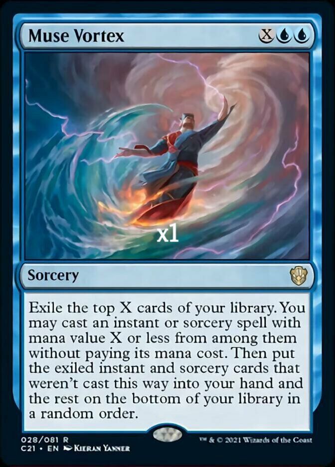 MTG Commander 2021 C21 Muse Vortex MINT