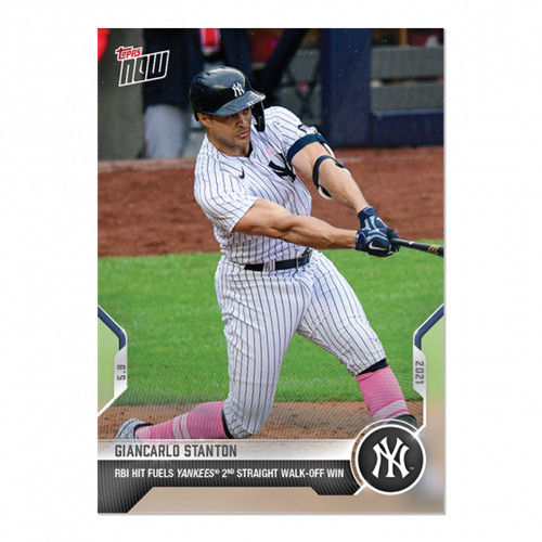 2021 Topps Now 195 Giancarlo Stanton