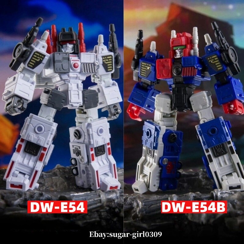 NEW Dr.Wu DW-E54/E54B IRON FORTRESS Mini Action Figure 10cm Robot