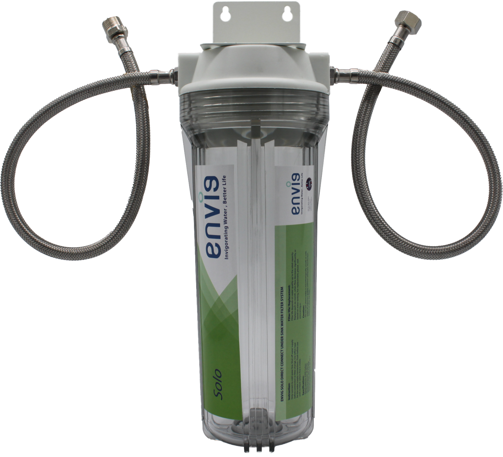 Envig Solo Clear Under Sink Water Filter Direct Connect Water Filter eBay