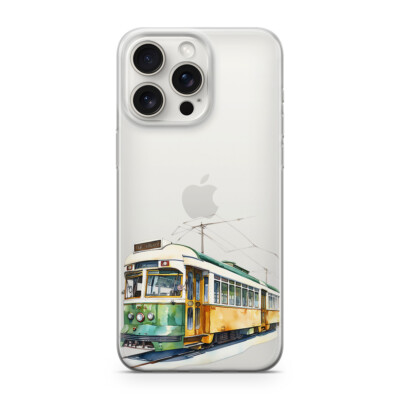 STRASSENBAHN VINTAGE Handy Hülle iphone 15 PRO MAX Motiv TRAM 10