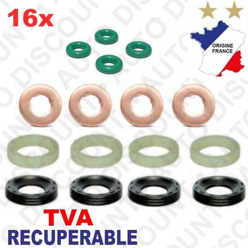 Kit De 4 Joints D'injecteur Pour Peugeot/Citroën/Ford 1.6 HDi TDCi - Compatible Montage Bosch