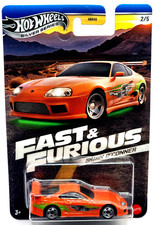 Hot Wheels Fast & Furious Brian O`Conner  car Toyota Supra 2/5