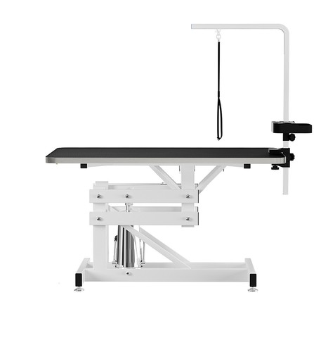 Mesa de aseo hidráulica de acero para mascotas perros ajustable Z-Lift 21"-36" 330 lb capacidad - Imagen 6 de 8