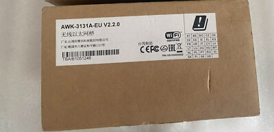 MOXA  AWK-3131A-EU  V2.2.0  Wireless Ethernet Bridge  NEW IN BOX By Fedex or DHL