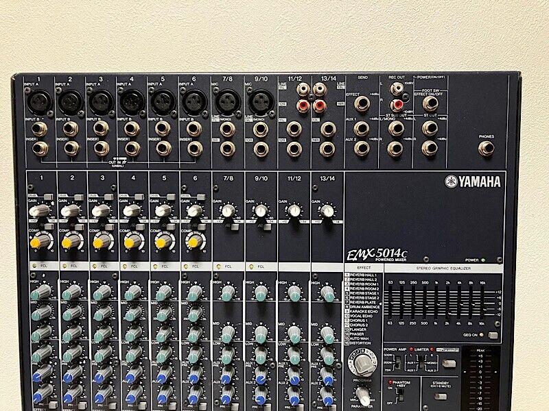 Yamaha EMX5014C 14-Channel 500W Powered Mixer Confirmed Yamaha EMX5014C 14-Channel 500W Powered Mixer Confirmed