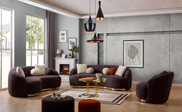 Stil Wohnzimmer Set Couchen Designer Sofagarnitur 4+3+1 Sitz MöBel-image