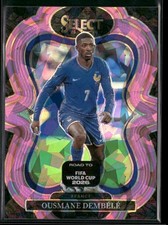 Ousmane Dembele 2025-26 Panini Select Road to FIFA World Cup Pink Ice #180