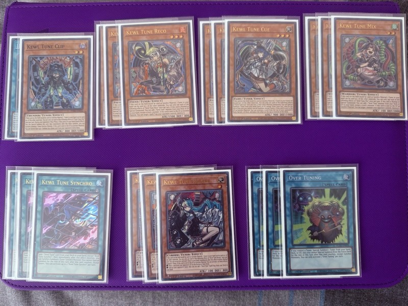 Yu-Gi-Oh! Kewl Tune Complete Deck Core Set Ultra Rare 1st Edition + Over Tuning
