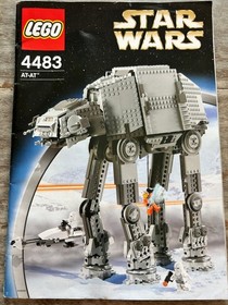 LEGO Star Wars 4483 - AT-AT Walker - 100% Complete, Manual, Vintage 2003