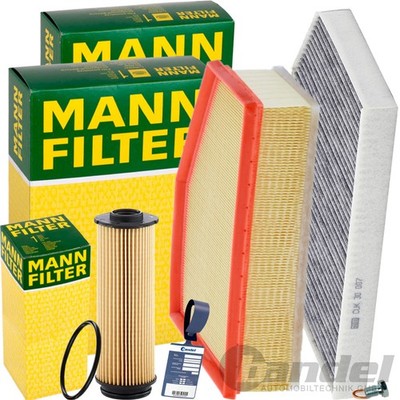 MANN FILTER INSPEKTIONSPAKET passend für BMW X3 G01 F97 X4 G02 F98 30d 40d M40i