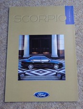 Ford Scorpio UK Market Sales Brochure 1998 Ghia GHIA X Ultima Car #FA1321