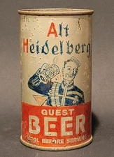 ALT HEIDELBERG GUEST FLAT TOP BEER CAN *TOUCH UP*