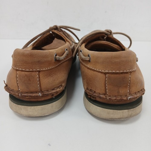 Timberland 71515 Deck Boat Shoes US10.5 UK9.5 Leather Brown Designer RMF07-ER - Picture 4 of 9
