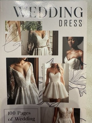 Wedding Dress Book: 100 Pages of Wedding Gown Ideas