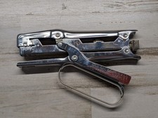 Vintage Ace Clipper Model No 702 Plier Stapler - Made in USA - Uses No 700