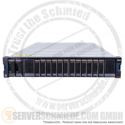 IBM All Flash AF 900 Raid SAN Storage 9843-AE2 8/16Gb FC / 10GbE iSCSI* 2x PSU 1