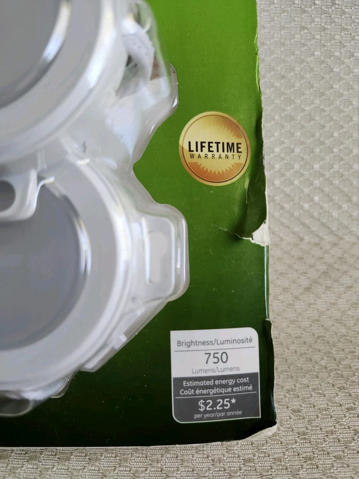 GE LED 5 Puck Light Pack 750 Lumens Linkable Lights New Sealed - Image 3 of 4