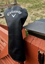 Callaway Golf Black  Driver Headcover Replacement Head Cover Excellent EUC ⛳️ 
